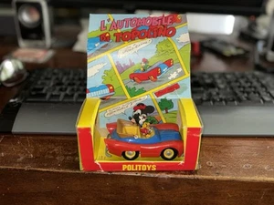 Politoys Disney M 600 Auto di Topolino prima serie con box - Foto 1 di 12
