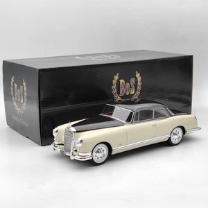BOS 1/18 Mercedes-Benz 300B Pininfarina 1955 BOS124 Resin Model Limited Black - Picture 1 of 7