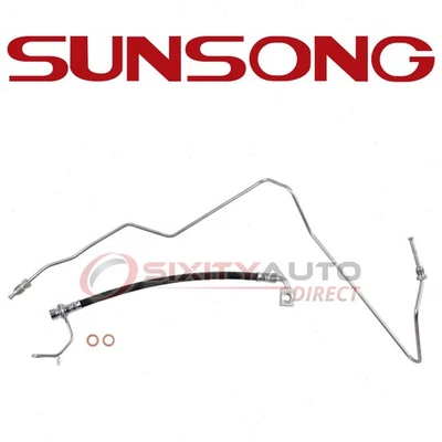 Sunsong Rear Right Brake Hydraulic Hose for 2008-2012 Jeep Liberty - Hoses wv Foto 1 de 4