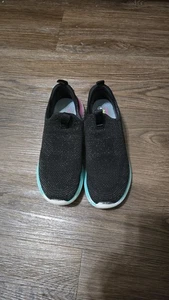Skechers girls Ultra Flex 3.0 Shimmer Stroll Size 3 Med. Sneaker Black Glitter - Picture 1 of 10