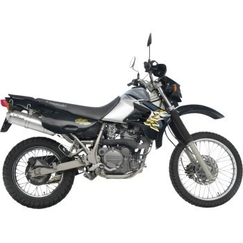 Silenciador de escape de aluminio inoxidable Leo Vince X3 Slip-On 1997-2024 Kawasaki KLR 650 Foto 1 de 1