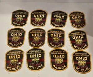 12 - VINTAGE "OHIO DEPARTMENT OF NATURAL RESOURCES DIVISION OF WILDLIFE" PATCH - Picture 1 of 1