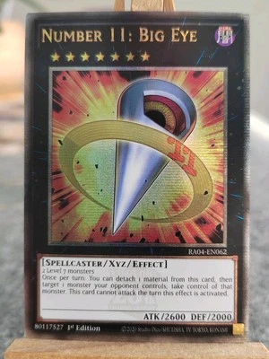 NUMBER 11: BIG EYE - RA04-EN065 Quarter Century Secret Rare / 1st Near Mint - Bild 1 von 2