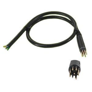 Ebike Motorkabel schwarz PVC Material kompatibel mit 250W-1000W Motoren für MXUS - Bild 1 von 5