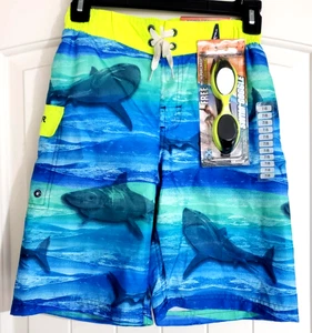 ZEROXPOSUR KIDS/BOYS, MICROFIBER SURF SHORT UPS50+ STYLE: P50425S SIZE: 7/8 - Picture 1 of 2
