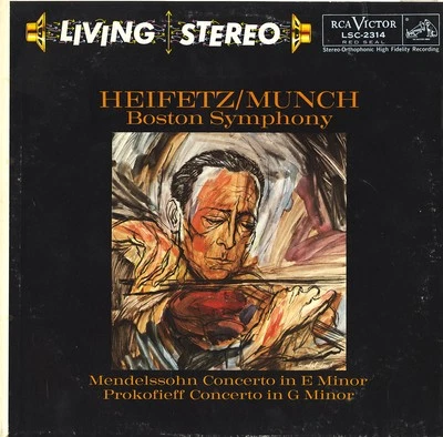 RCA LSC-2314 MENDELSSOHN Violin Concerto PROKOFIEV Violin Concerto 2 HEIFETZ NM- - Image 1 of 3