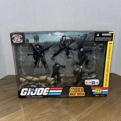Gi Joe 25th Anniversary Cobra Night Watch ToysRus Exclusive NIB - Image 1 of 4