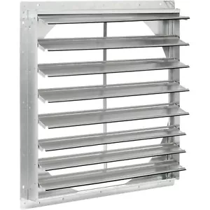 Aluminum/Steel Shutter For 30" Guard Mounted Exhaust Fan - Picture 1 of 1
