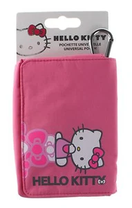 Hello Kitty Universale Sacchetto Per Telefono, Fotocamera O Monete - Foto 1 di 1