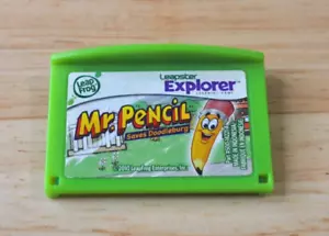 Cartucho de juego Leap Frog Explorer Mr. Pencil Saves Doodleburg *usado* - Imagen 1 de 3