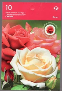 Scarce 2014 - #2731a BK581 Booklet - Great Canadian Roses ~ Flowers cv$17 - Picture 1 of 2