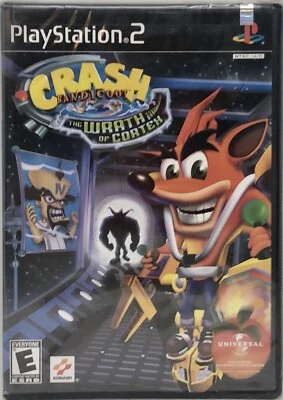 SONY PLAYSTATION 2 Crash Bandicoot-The Wrath Of Cortex Video Game New Sealed - Image 1 of 4