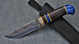 Nazarov Knives Russland san mai DamastStahl JagdMesser Handarbeit HRC62барракуда - Bild 1 von 19