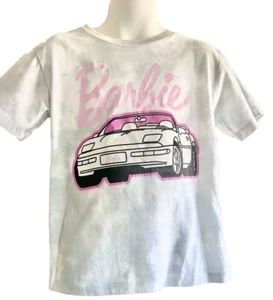 Barbie Shirt Girl Clothing Tee Top Size XS Extra Small 4 5 White Pullover - Picture 1 of 4