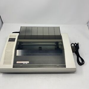 vintage Comrex CR-220 printer for Commodore 64 Powers On