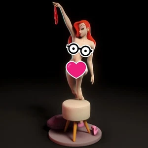 1/24 Scale Resin Figure Jessica Rabbit Sexy Girl NSFW Unpainted Unassembled Toy - Picture 1 of 1