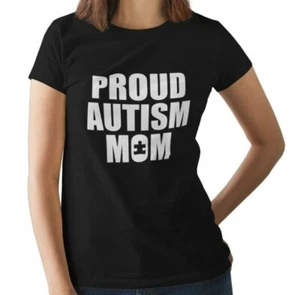 Proud Autism Mom Shirt Awareness Crewneck Gift for Mama Puzzle Piece Christmas - Picture 1 of 9