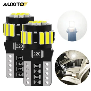 2pcs Canbus T10 4014 18 LED White SMD Car Side Wedge Light Bulb 194 168 W5W - Picture 1 of 12