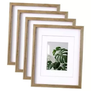 Picture Frames with Plexiglass, Display Pictures 11x14 Carbonized Brown - Picture 1 of 8