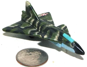 Micro Machine Saab JA-37 Viggen Düsenjagdflugzeug Jungle Green Camouflage - Bild 1 von 5
