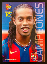 2004-05 Panini Megacracks Barca Campeones # 22  Ronaldinho Barcelona card
