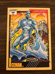 Impel Marvel 1991 Iceman #8 Vintage Fantastic See Image Near-Mint+ - Bild 1 von 1