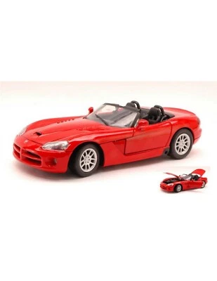 Dodge Viper SRT-10 Convertibile Rosso 2003 MOTOR MAX 1:18 - Immagine 1 di 3