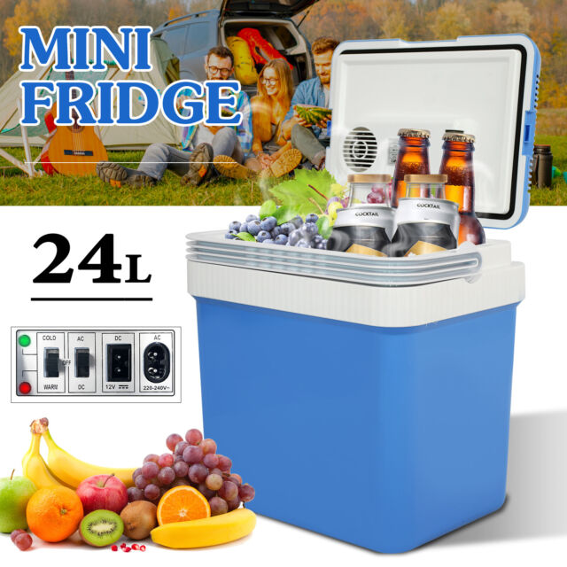 Ivation 24 L Portable Electric Cooler, Camping Fridge With Car