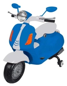 VESPA MOTORRAD SCOOTER CLASSIC ELEKTRISCH 6V FÜR KINDER LICHT UND SOUND UND MP3  - Bild 1 von 1