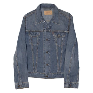 LEVI'S Girls Denim Jacket Blue M - Picture 1 of 6