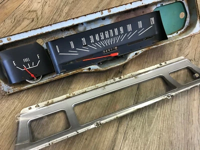 67 Pontiac Acadian Canso 1967 usado GM velocímetro Cluster OEM Foto 1 de 3