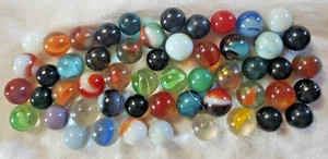 50ct. Vintage Marbles     TOY#25 - Picture 1 of 5