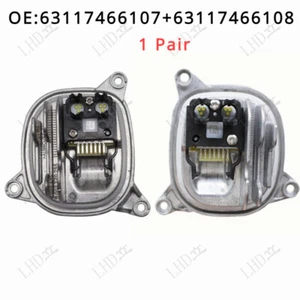 1 Pair LED Headlight DRL Angel Eye LED Modules For 2017-2019 BMW X3 G01 X4 G02； - Foto 1 di 6