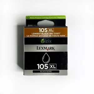Lexmark 105XL Black Ink Cartridge Prestige Pro805 - Brand New Sealed - Picture 1 of 2