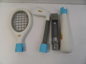 Nintendo Wii Nerf Sports Pack - Golf Club+ Tennis Racket+ Baseball Bat Blue - Picture 1 of 7