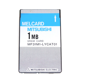 Mitsubishi Melcard 1MB SRAM CARD MF31M1-LYCAT01