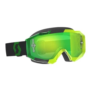 Gafas Scott Hustle MX Goggles Chrome Works Motocross Enduro amarillas/verdes/negras - Imagen 1 de 2