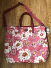 prada donna floral print shoulder bag