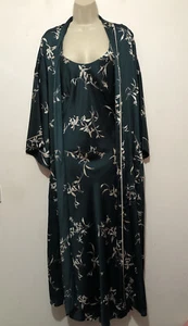 M&S Rosie Luxurious Satin Robe & Nightdress Set Dressing Gown Small & Dress UK 8 - Picture 1 of 24