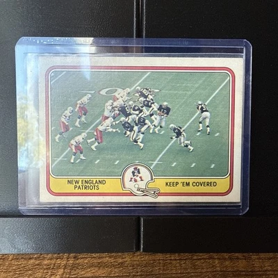 1981 Fleer Teams in Action - #32 New England Patriots - Image 1 of 4