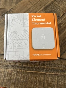 NEW Vivint Element Thermostat V2 Smart. VS-ELEM02-001 - Picture 1 of 2