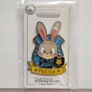 Original Shanghai Disney Pin Zootopia süß Judy Hopps Pin Disneyland - Bild 1 von 1