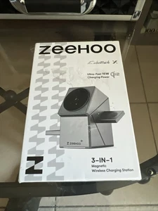 Station de charge ZEEHOO 3 en 1 CubeTrick-X Qi2 15W - Photo 1 sur 3