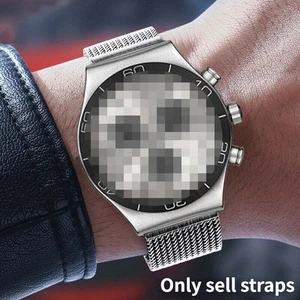 Milanese Mesh Strap for Swatch Watch Band 17mm 19mm Stainless Steel Bracelet - Picture 1 of 11