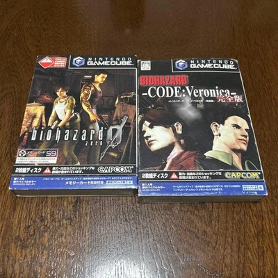 Resident Evil 0 Resident Evil Code Veronica GC Japan Y2 - Image 1 of 3