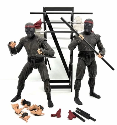NECA TEENAGE MUTANT NINJA Turtles 电影 2 包 FOOT SOLDIERS — 第 1/3 张图片