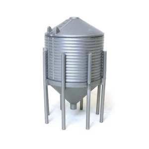 Modello Di Tramoggia In Plastica Grain Hopper Bin 1/64 Standi Toys 1233 ST22 - Foto 1 di 1
