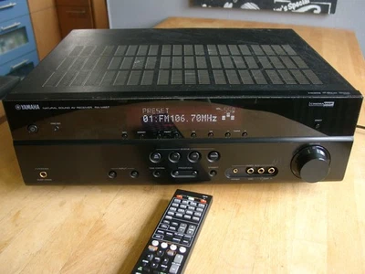 HiFi und 5.1 Heimkino Receiver Yamaha RX-V467 mit HDMI und Fernbedienung - Bild 1 von 4