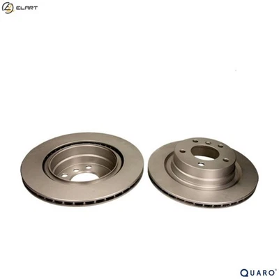 2x BRAKE DISC QD1515 FOR BMW 3/Convertible/F2/4/F82/Gran/F6/F0/F80/E9/F1/E92 - Image 1 of 4