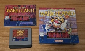 Virtual Boy Wario Land (Nintendo Virtual Boy, 1995)